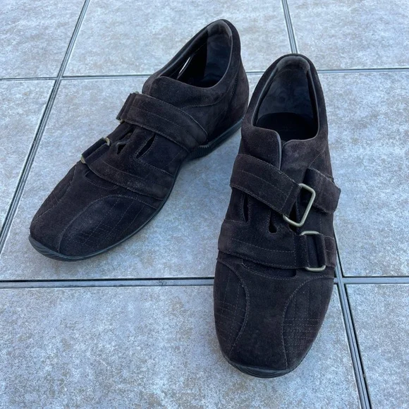 Bally | Shoes | Bally Annabel Suede Chocolate Shoes | Poshmark display picture 1